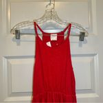Olivia Rae NWT Livi by  Red Scoop Neck Sleeveless Tiered Tank size Small Photo 4