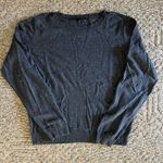 The Limited  gray rhinestone sweater Photo 0