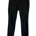 Vince  Coin Pocket Slim Pleated Italian Stretch Legging Pant Trouser Black Size 4 Photo 2