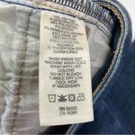 DKNY  Jeans Denim Dark Wash Faded Straight Leg Jeans Cotton Blend Womens 8 Photo 3