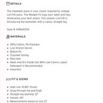 Anthropologie Levi’s Wedgie Straight Ruffle My Feathers Jeans Photo 2