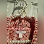 LC Lauren Conrad Lauren Conrad sweater - pink and red - large Photo 3