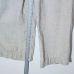 Joie  Natural Beige Linen Wide Leg Pants Size Large Photo 8