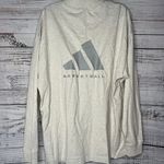 Adidas  Long Sleeve Unisex Basketball Logo Shirt Med NWT Photo 1