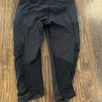 Lululemon Black Leggings Capris Photo 0