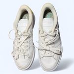 Adidas Grand Court White and Gold Sneakers with Cloudfoam Cushioning Photo 2