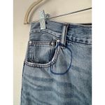 Madewell NWD Wide Sweep Jeans Parson Wash Airy Denim Size 25 Wide Leg Two Tone Photo 8