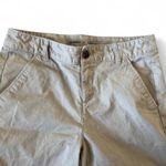 Old Navy - Women's Bermuda Shorts - Size 6 - Khaki Beige High Rise Stretch Photo 2