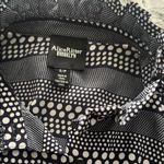 Black and White Polka Dot Sleeveless Blouse Photo 1