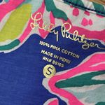 Lilly Pulitzer Blythe Dress Small Casa Azul Multicolor Floral Tropical Beach Photo 3