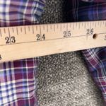 LL Bean Womens Shacket‎ Large Fur Lined Warm Soft Comfy Purple Relaxed Grunge Photo 6