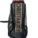 Christian Dior Walk'n'Dior Sneaker Dior Logo Leopard Print Brown Size 37 Photo 3