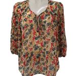 Urban Outfitters Pins and Needles  Semi sheer Peasant Blouse Photo 5