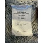 Derek Lam 10 Crosby Women's Fair Isle V-Neck Cardigan Sweater Size XS Blue Gray Photo 9