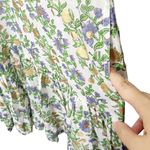 Tuckernuck NWT Oliphant Cap Sleeve Mini Dress Lupina Peri Size XL Cotton Green Photo 5