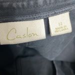 Caslon  shorts washed gray black size 12 Photo 3