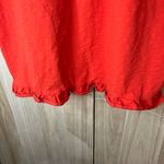 Boden Women's Vibrant Red Midi Dress Orange Size 10 Photo 4