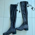 Macy's Gray High Knee Boots Photo 0