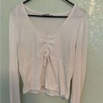 SO Long sleeve white formal top Photo 0