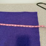 Athleta  Westwood Sweater Purple V-Neck Ribbed Hem Merino Wool Size Small S Photo 8