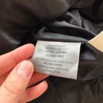 wilson's leather Maxima Black Genuine Leather Lace Up Front Mini Skirt Size 10 Photo 5