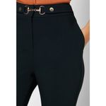 Topshop NWT wide leg cropped belted dress pant size 6 Photo 2