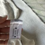 Naketano  White Marble Melange Sweater with Teal Trim Photo 4