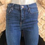 Free People Cropped Distressed High Rise Jeans Women's Size 29 Photo 5