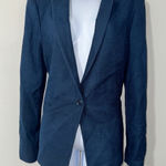 BCBGMAXAZRIA Dark Navy Blue Blazer Size L/G Career Business Jacket Photo 0