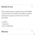 Hobo Prose Convertible Crossbody Bag in Botanical Beauty NEW Brown Photo 6