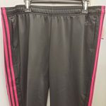 Adidas XL Pants Black Pink Stripes Regular Photo 2