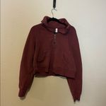 Lululemon  Scuba Oversized Funnel Neck 1/2 Zip Size XS/Small in Vintage Rose Photo 1