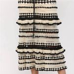 FATE. Tiered-Crochet Maxi Skirt Photo 1