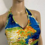 Ocean Drive  Y2K Tropical Cruise Wear Beach Halter Mini Dress Size M Photo 1