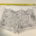 MTA Sport  White and Gray Athletic Shorts Photo 1