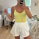 ZARA  Yellow Knit Tank Top NWT Photo 2