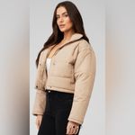 The Fifth Label  Remake Puffer Jacket in Tan Photo 3