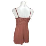 Urban Outfitters  Brown Sleeveless Lace Corset Bustier Mini Slip Dress Size S Photo 1