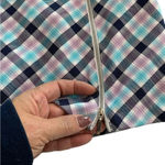 Lady Hagen Golf Skort Blue Purple Plaid Skort with Zipper Detail Size 14 Photo 3