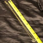 Christian Dior Authentic CD Monogram Gold Plated Spring Lock Vermeil Necklace Photo 5