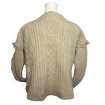 Madewell  Cableknit Fringe Cardigan Sweater Women S Open Merino Wool Fisherman Photo 2