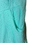 Unique Vintage  Aruba‎ Blue Eyelet Rae Romper Women’s Size XL Photo 3