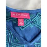 Lilly Pulitzer For Target NWT Swim Cover Size M Blue Embroidered Pool Beach Photo 7