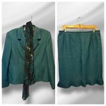 Le Suit  Petite Skirt Set‎ with Scarf Photo 1