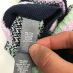 Aerie  | Knit Tube Top Bandeau Cotton Blend Navy Green Purple Womens Small Photo 4