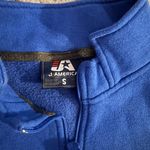 J. America Washington and Lee University Blue quarter zip sweatshirt🔹 Photo 1