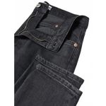 Mango Slim-Fit Cropped Jeans Black Denim Claudia Size 4 US / 36 EUR Photo 5