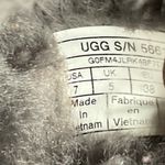 UGG  Scuffette II Shearling Lined Slip On Slippers Black Size 7 Photo 14