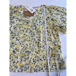 VERO MODA NWT Aware by Tilly Split Neck Blouse Chardonnay Floral Size Large Photo 10