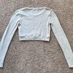 Altar'd State Altar’d State Cropped Long Sleeve Shirt Photo 4